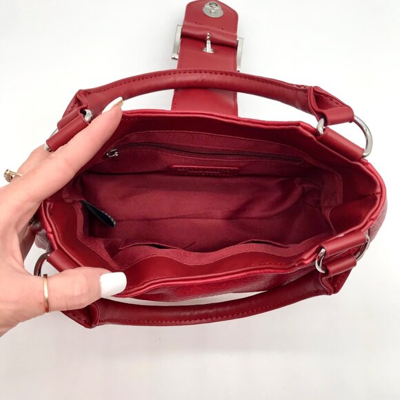 Like Dream Red Artic Plush Y2K Shoulder Bag - Picture 11 of 11
